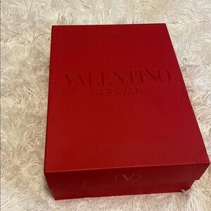 Valentino Garavani Red Shoe Box Empty